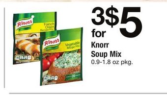 ACME Knorr soup mix offer