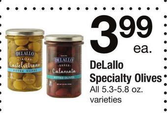 ACME Delallo specialty olives offer