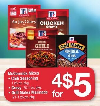 ACME Mccormick mixes offer