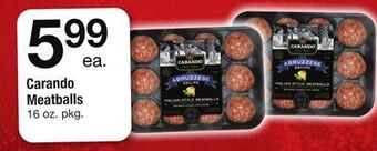 ACME Carando meatballs offer