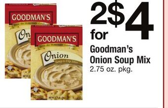ACME Goodman's onion soup mix offer