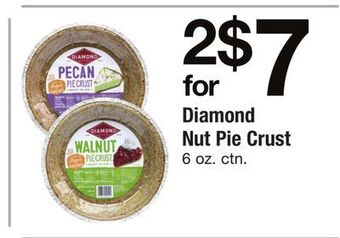 ACME Diamond nut pie crust offer