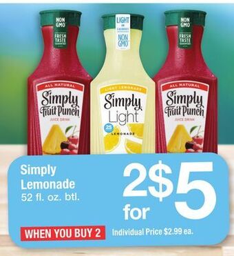 ACME Simply lemonade offer