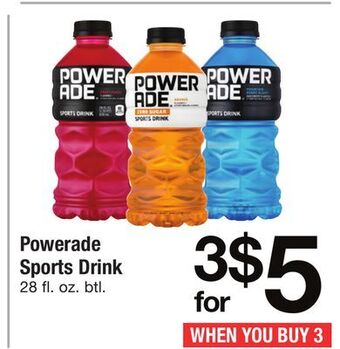 ACME Powerade sports drink offer
