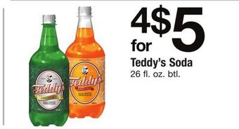 ACME Teddy's soda offer