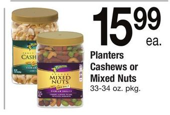 ACME Planters cashews or mixed nuts offer
