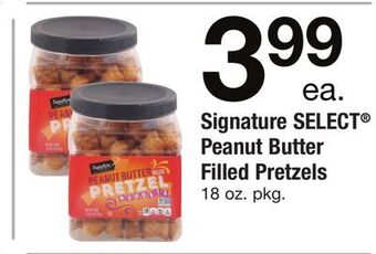 ACME Signature select® peanut butter filled pretzels offer