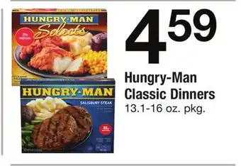 ACME Hungry-man classic dinners offer