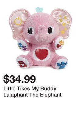 Kmart Little tikes my buddy lalaphant the elephant offer