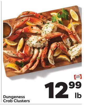 Weis Markets Dungeness crab clusters offer
