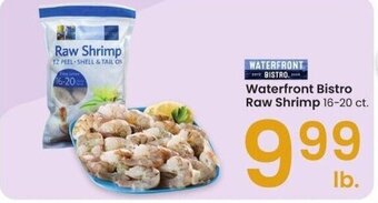 Albertsons Waterfront Bistro Raw Shrimp 16-20 ct. offer