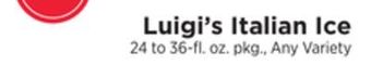 ShopRite Italian ice offer