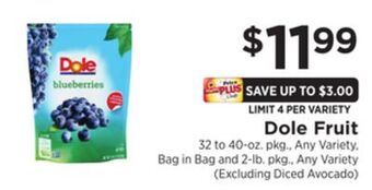 ShopRite Fruit offer