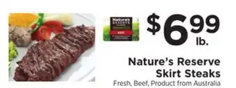ShopRite Skirt steaks offer