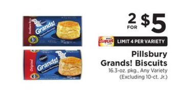 ShopRite Grands! biscuits offer