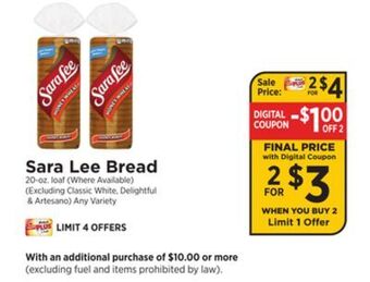 ShopRite Bread offer