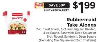 ShopRite Take alongs offer