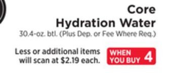 ShopRite Hydration water offer