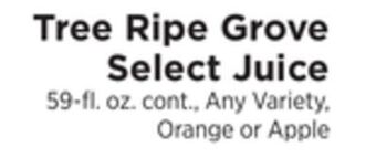 ShopRite Grove select juice offer