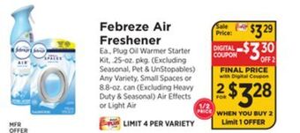 ShopRite Air freshener offer