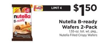 ShopRite B-ready wafers 2-pack offer