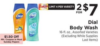 ShopRite Body wash offer