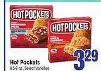 Jewel-Osco Hot pockets offer