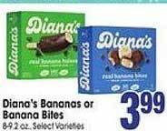 Jewel-Osco Diana's bananas or bites offer