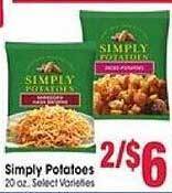 Jewel-Osco Simply potatoes offer