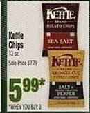 Jewel-Osco Kettle chips offer
