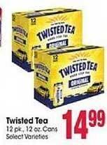 Jewel-Osco Twisted tea offer