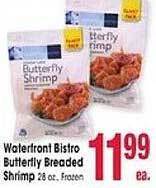 Jewel-Osco Waterfront bistro butterfly breaded shrimp offer
