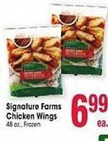 Jewel-Osco Signature farms chicken wings offer