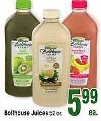 Jewel-Osco Bolthouse juices offer