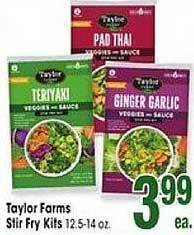 Jewel-Osco Taylor farms stir fry kits offer