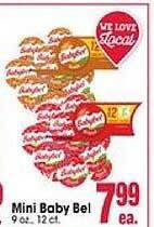 Jewel-Osco Mini baby bel offer