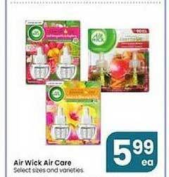 Jewel-Osco Air wick air care offer