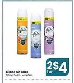 Jewel-Osco Glade air care offer