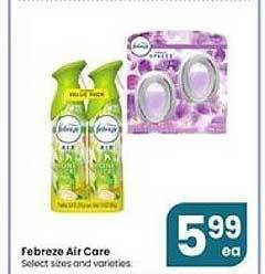 Jewel-Osco Febreze air care offer