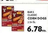 Reasors Bar s classic corn dogs offer