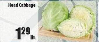 Times Supermarkets Head cabbage offer