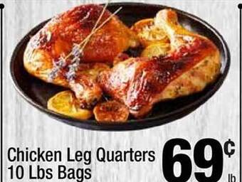 Super King Markets Chicken leg quarters offer