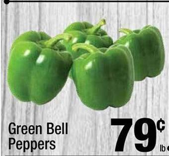 Super King Markets Green bell peppers offer