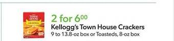 Publix Kellogg's town house crackers offer