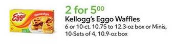 Publix Kellogg's eggo waffles offer