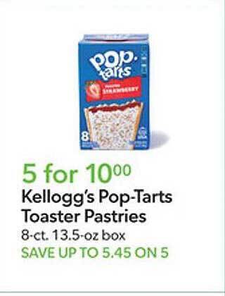 Publix Kellogg's pop-tarts toaster pastries offer