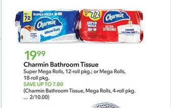 Publix Charmin bathroom tissue offer