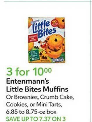 Publix Entenmann's little bites muffins offer