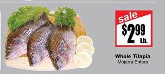 Rancho Markets Whole tilapia offer