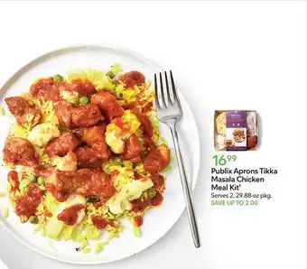 Publix Publix aprons tikka masala chicken meal kit offer